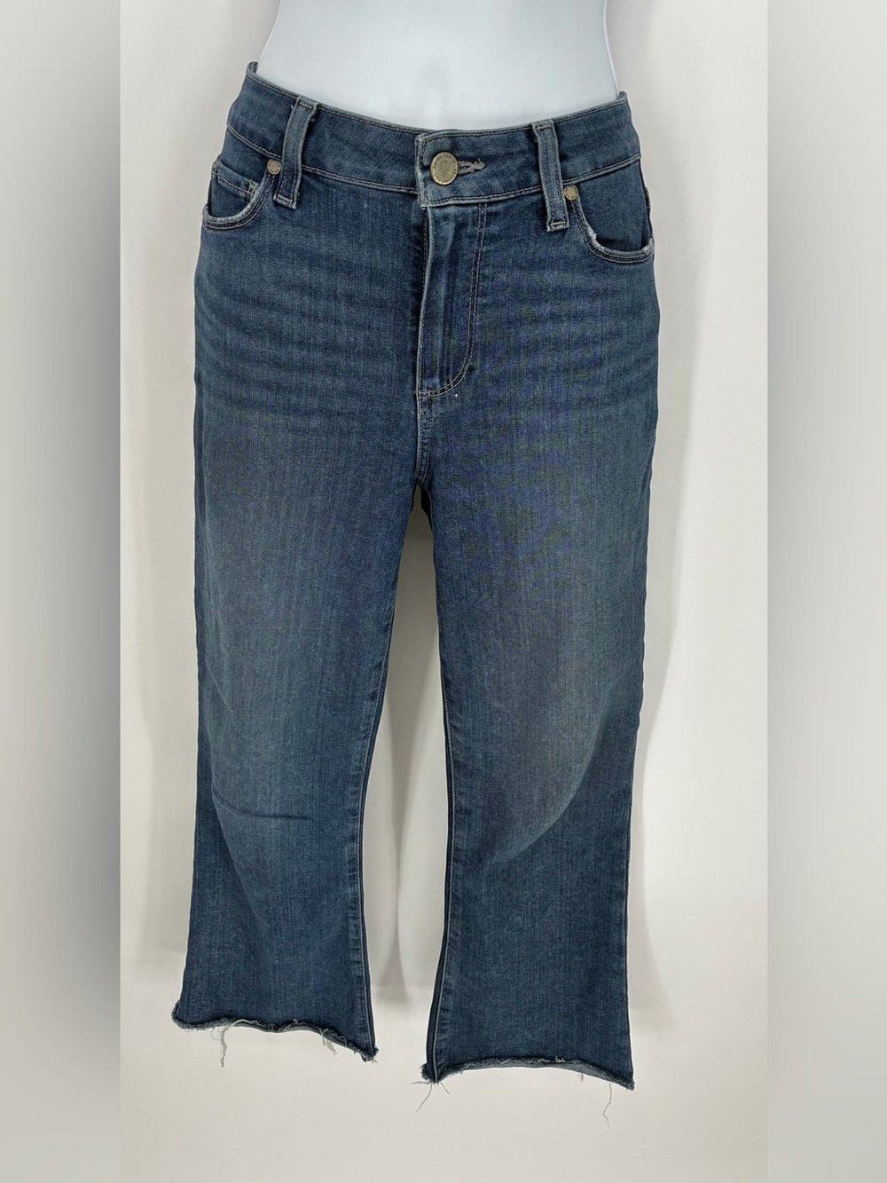 PAIGE Rory Crop Flare Denim Jeans Size 26